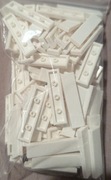 Lego płytka tile 2431 1x4 biały 100 sztuk 