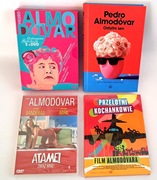 PEDRO ALMODOVAR 7 DVD Zwiąż Mnie Kika Przerwane objęcia + książka 