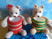 Miś organizer kubek 