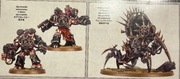 Warhammer 40000 Chaos Space Marines - Obliterators and Venomcrawler