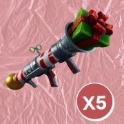 Fortnite Broń 130 Mały Pomocnik Mikołaja x5 | Ratowanie Świata (RŚ)