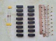 ATARI Mega ST2, komplet elementów do rozbudowy 4MB