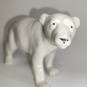 Figurka Porcelanowy niedźwiedź 