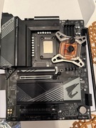 14600kf + Aorus b760 elite ax + Blok Heatkiller Intl z backplatem i ramą TG