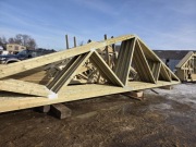 Wiązary dachowe w gotowych pakietach 10 sztuk 14m