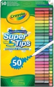 CRAYOLA SUPERTIPS  ZMYWALNE PISAKI 50 SZTUK
