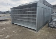 Ogrodzenie tymczasowe budowlane ażurowe 101,5mb POLSKI PRODUCENT 