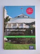 "W centrum uwagi" podręcznik dla klasy pierwszej 