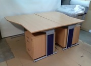 Biurko z kontenerem - nowe, odbiór natychmiast