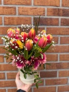 Flower box świeże kwiaty / walentynki / urodziny