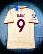 (L) Harry Kane #9 Bayern Munich Nowa Beżowa Jersey Champions League 2025/26
