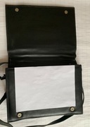 Torba damska czarna skóra A4