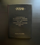 Notes PRL PZPR Zabrze Zabrzańskie Zakłady Naprawcze 1979