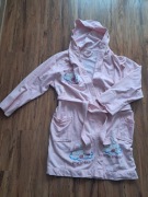 bawełniany szlafrok w kolorze pudrowy róż, firmy muzzy stan bdb rozmiar S