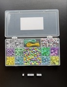 Zestaw koralików do robienia biżuterii Zestaw dla dzieci