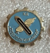 Odznaka CZĘSTOCHOWIANKA Częstochowa duża srebrna