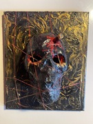 Obraz przestrzenny „Ostatni strzał” 30x25cm