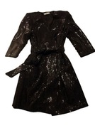 Mango suknia marynarka z paskiem cekiny cekinowa sylwestrowa 36 S mini