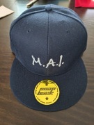 Ciemno niebieska czapka z daszkiem 