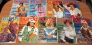 Burda Moden 1977 zestaw 9 numerów + wykroje Vintage Moda szycie krawiectwo