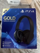 Słuchawki PS4 Gold wireless headset