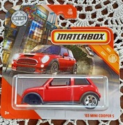 '03 Mini Cooper S Matchbox tm