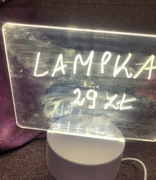 Nowa lampa 3d można pi niej pisać