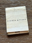 Zapałki reklamowe Pitcher & Piano