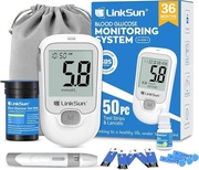 G425 Glukometr Link Sun 50 pasków Zestaw urządzenia do nakłuwania