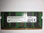 Pamięć RAM Micron 16GB DDR4 2400MHz PC4-2400T SODIMM MTA16ATF2G64HZ-2G3E1