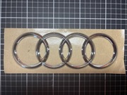 Emblemat na Tył Audi Q3 Q5 Q7 Q8 Q2l A4 A6l Srebrny Połysk 202x71 NOWY ORI