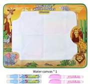 Mata do malowania z motywem afrykańskich zwierząt + 4 długopisy