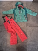 Kombinezon narciarski dla dziewczynki r.116/122