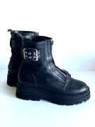 Buty skórzane Stradivarius