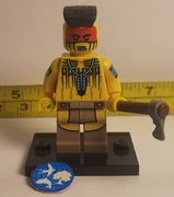 Lego Minifigures Series 10 – Tomahawk Warrior - Mohawk. Bez Irokeza!