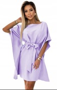 SUKIENKA ELEGANCKA KIMONO MOTYL NIETOPERZ OVERSIZE WYSZCZUPLAJĄCA KOMUNIA