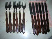 Stare noże i widelce  Vntage 