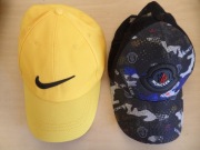 Czapka Nike oraz innej marki