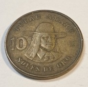 557. Moneta Peru 10 soli 1979 rok