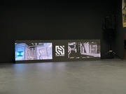 Telebim EA320F-P4 ; Ekran LCD ; Zewnętrzny IP65 : 4 moduły 96x96 cm