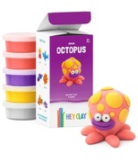 Plastyczna MASA Do Zabawy CIASTOLINA PIANKOLINA Hey Clay Ośmiornica 3+