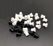 Bezpieczny klips do kołowrotka - gumowy rozm. 3