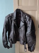 Vintage Leather Jacket/Grunge Style/Unisex