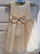 Elegancka błyszcząca sukienka na komunię , chrzest ,wesele , wiek 3 lata 