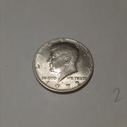 Half dollar 1/2 dolara Kennedy D 1972 (2)
