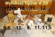 Kolekcjonerskie figurki pieski psy 