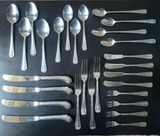 Vintage zestaw sztućców International wzór Gran Royal 4 os / 28 elementów