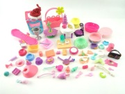 LITTLEST PET SHOP LPS - Zestaw Akcesoriów Zabawek (66 sztuk) [e4]