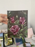 Obraz olejny „róże”