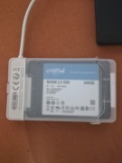 Dysk SSD 2,5 240GB Crucial BX500 gwarancja x-kom + kieszeń ICY BOX